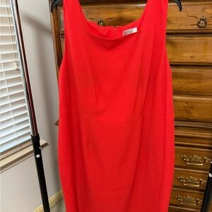 Kasper Vibrant Red Midi Dress